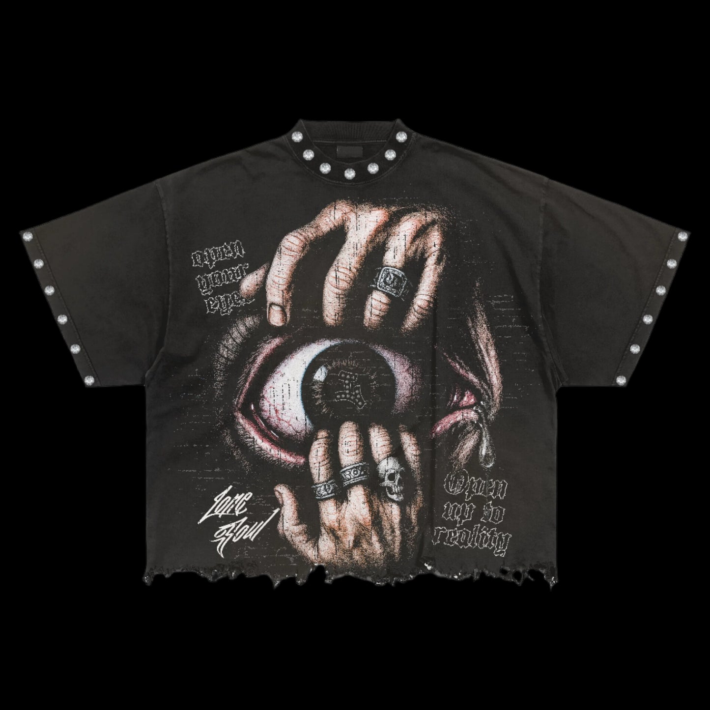 open your eyes t-shirt