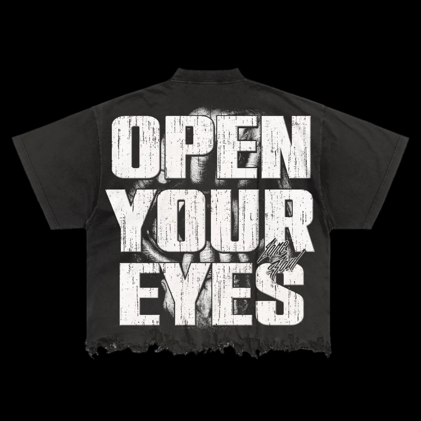 open your eyes t-shirt