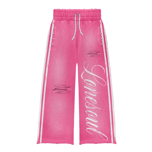 Pink “rupture” sweatpants